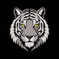 Fierce Tiger Head Embroidery Design - Powerful Animal Motif SG31072656