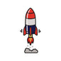 4th of July Rocket Independence Day Embroidery Design – SG16042617