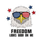 Freedom Looks Good On Me July 4th Eagle Independence Day Embroidery Design – SG16042618