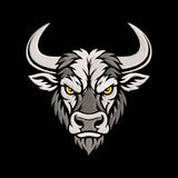 Fierce Bull Head Embroidery Design - Taurus Mascot Motif SG31072662