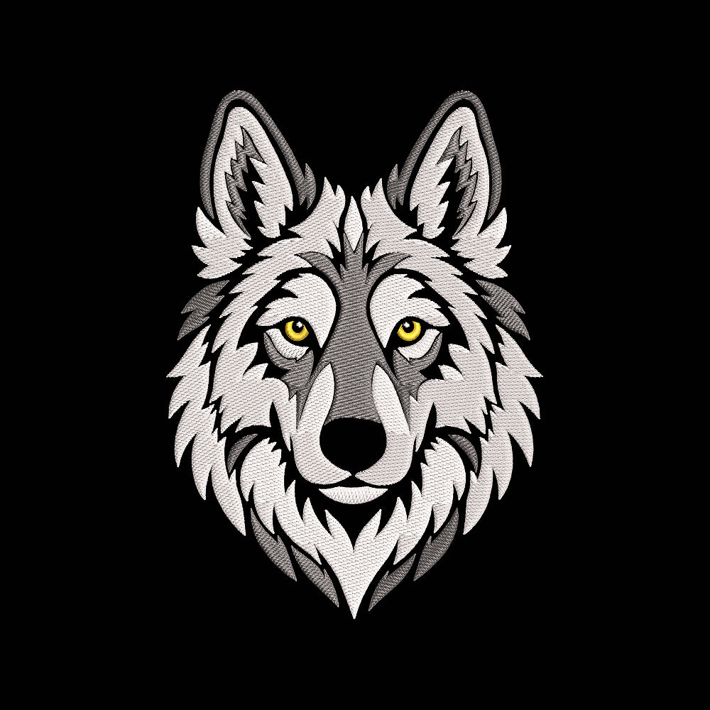 Siberian Husky Dog Embroidery Design - Pet Portrait Motif SG31072665