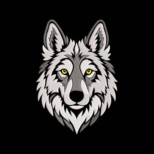 Siberian Husky Dog Embroidery Design - Pet Portrait Motif SG31072665