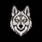 Siberian Husky Dog Embroidery Design - Pet Portrait Motif SG31072665