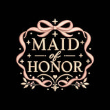 Maid of Honor Embroidery Design Wedding Bridal Party Quote - SG17052602