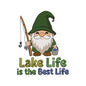 Lucky Fishing Garden Gnome Summer Embroidery Design - SG18042603