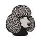 Realistic Poodle Portrait Embroidery Design - SG190331