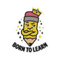 Born To Learn Pencil Character Embroidery Design Kawaii Back To School - SG19042605