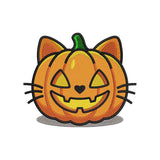Halloween Cat Pumpkin Embroidery Design | Cute Jack O Lantern Cat Machine Embroidery Pattern - SG19072601