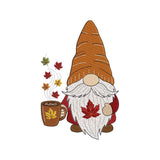 Cozy Autumn Gnome Coffee Mug Embroidery Design for Fall Decor & Shirts - SG200709