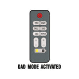 Dad Mode Activated Embroidery Design Funny Father’s Day - SG23042603