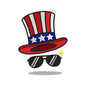 4th of July Embroidery Design Uncle Sam Hat Sunglasses - SG23042606