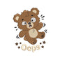 Oops Teddy Bear Embroidery Design - SG24032602
