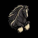 Rearing Horse Embroidery Design - Fierce Equine Motif SG31072688