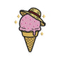 Summer Ice Cream Embroidery Design Cute Kawaii Dessert with Hat - SG25042611