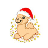 Christmas Camel Appliqué Embroidery Design - SG25102604
