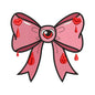 Pastel Goth Bleeding Heart Bow Embroidery Design - SG260546