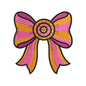 Striped Summer Bow Embroidery Design - SG260555