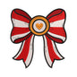 Nautical Striped Bow Embroidery Design - SG260556