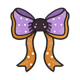 Cute Spider Halloween Bow Embroidery Design - SG260564