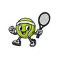 Cute Tennis Ball Player Sports Embroidery Design - SG26072601