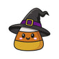 Halloween Candy Corn Embroidery Design - Kawaii Witch Hat Motif SG31072693
