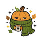 Cozy Pumpkin Coffee Autumn Design | Fall Machine Embroidery Pattern - SG27062602