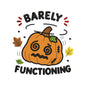Barely Functioning Halloween Pumpkin Embroidery Design - SG27062606
