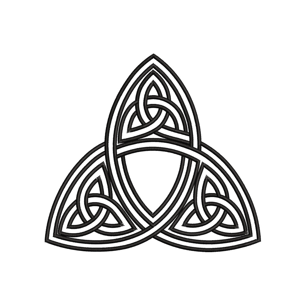 Trinity Knot Embroidery Design - Celtic Triquetra Symbol SG31072695