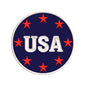 USA Stars Patriotic Patch Embroidery Design - SG280407