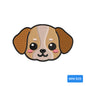 Cute Dog Face Mini Size Embroidery Design Tiny Puppy Kawaii Pet - SG280604