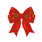 Christmas Holly Bow Embroidery Designs For Machine - SG28102606