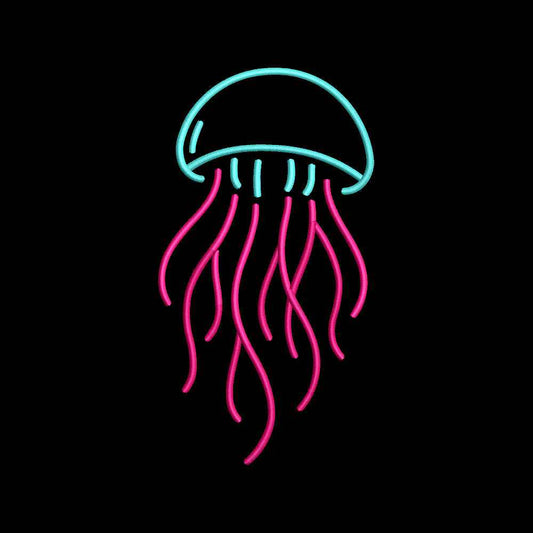 Jellyfish Embroidery Design Summer Ocean Sea Life - SG29052601
