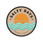 Salty Days Good Times Embroidery Design Summer Beach Sunset Ocean - SG29052604