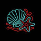 Seashell and Starfish Embroidery Design Summer Beach Ocean Coastal - SG29052608