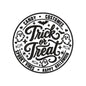 Halloween Trick Or Treat Embroidery Design - SG29072602
