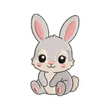 Mini Cute Bunny Embroidery Design - Small Animal Motif SG31072700