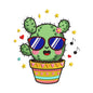 Singing Fiesta Cactus Embroidery Design - SG30050104