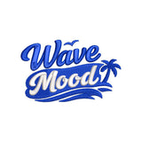 Wave Mood Embroidery Design | Funny Summer Quote Beach Ocean Vacation Design - SG30062608