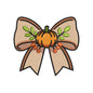 Halloween Pumpkin Bow Embroidery Design - SG30072602