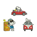 Dog Travel embroidery bundle cartoon
